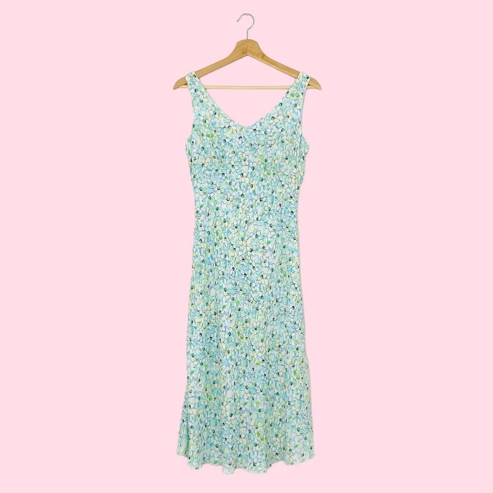VINTAGE FLORAL MIDI DRESS